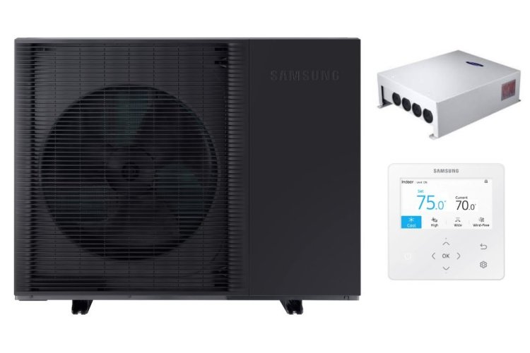 Tepelné čerpadlo Samsung EHS Mono HT Quiet AE080BXYDEG řídící modul